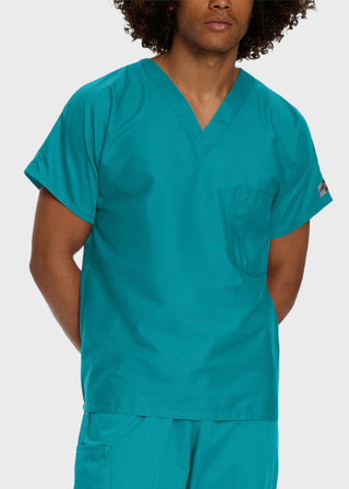Landau ScrubZone Unisex V-Neck Nurse Scrub Top