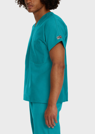 Free Embroidery Unisex V-Neck Nurse Scrub Top