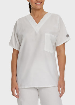 Free Embroidery Unisex V-Neck Nurse Scrub Top