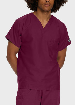 Landau ScrubZone Unisex V-Neck Nurse Scrub Top
