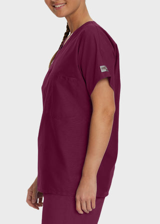 Landau ScrubZone Unisex V-Neck Nurse Scrub Top