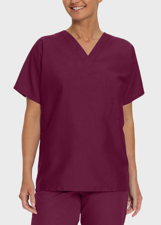 Landau ScrubZone Unisex V-Neck Nurse Scrub Top