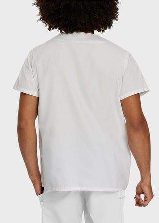 Landau Men's Five Pocket Solid Scrub Top