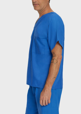 Free Embroidery Unisex V-Neck Reversible Scrub Top