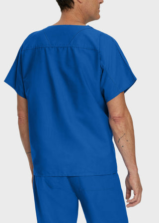 Free Embroidery Unisex V-Neck Reversible Scrub Top