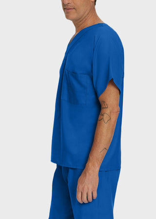 Free Embroidery Unisex V-Neck Reversible Scrub Top