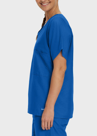 Landau Essentials Unisex Tuckable V-Neck Top