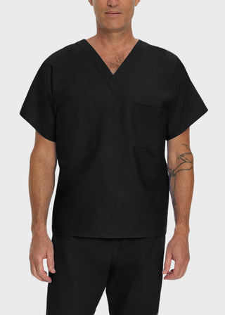 Landau Unisex Two Pocket V-Neck Reversible Tall Nurses Scrub Top