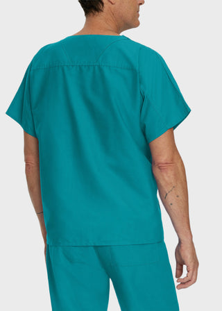 Free Embroidery Unisex V-Neck Reversible Scrub Top