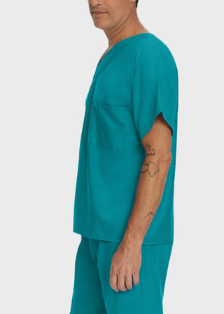 Free Embroidery Unisex V-Neck Reversible Scrub Top