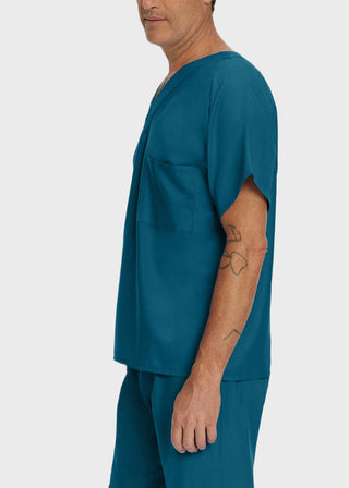 Free Embroidery Unisex V-Neck Reversible Scrub Top