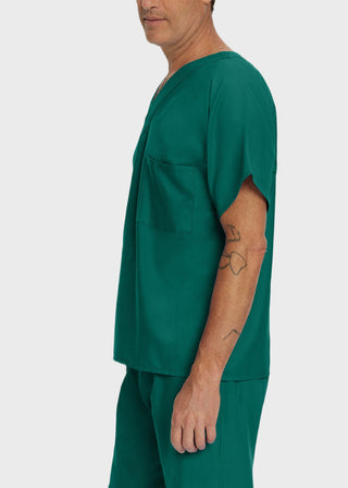 Free Embroidery Unisex V-Neck Reversible Scrub Top