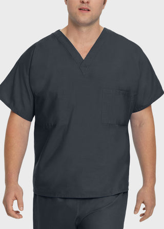 Free Embroidery Unisex V-Neck Reversible Scrub Top