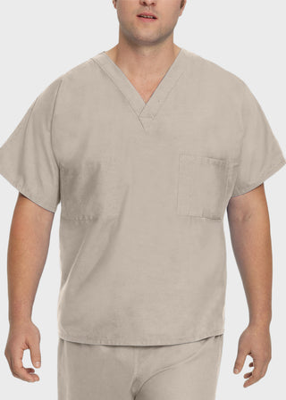 Landau Unisex Two Pocket V-Neck Reversible Tall Nurses Scrub Top