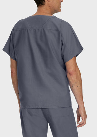 Free Embroidery Unisex V-Neck Reversible Scrub Top