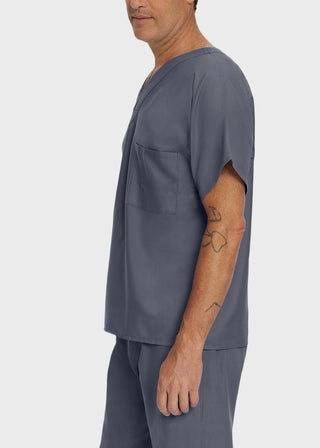 Free Embroidery Unisex V-Neck Reversible Scrub Top