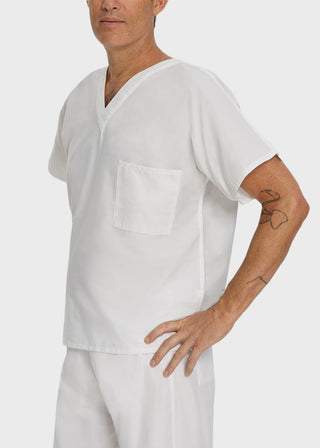 Free Embroidery Unisex V-Neck Reversible Scrub Top