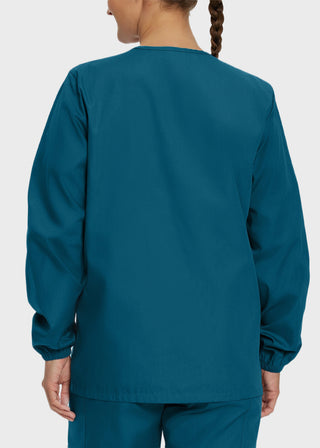 Landau Scrubzone Women Two Pockets Warm Up Nursing Scrub Jacket