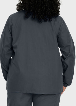 Landau Scrubzone Women Two Pockets Warm Up Nursing Scrub Jacket