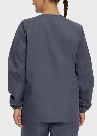 Landau Scrubzone Women Two Pockets Warm Up Nursing Scrub Jacket