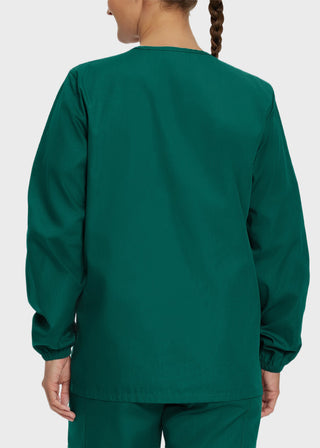 Landau Scrubzone Women Two Pockets Warm Up Nursing Scrub Jacket