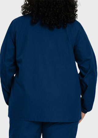 Landau Scrubzone Women Two Pockets Warm Up Nursing Scrub Jacket