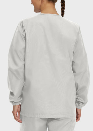 Landau Scrubzone Women Two Pockets Warm Up Nursing Scrub Jacket