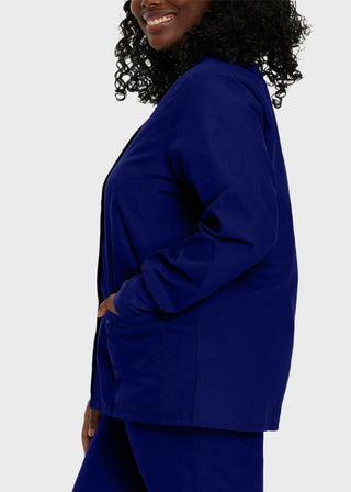 Landau Essentials Women's Warm-Up Scrub Jacket