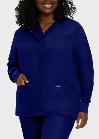 Landau Essentials Women's Warm-Up Scrub Jacket