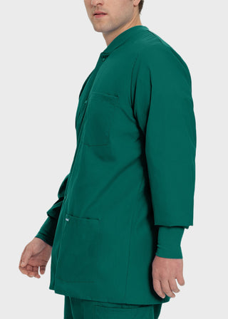Landau Essentials Men's Warm-Up Scrub Jacket