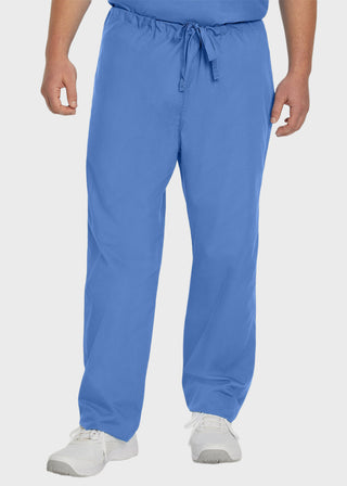 Landau Unisex Reversible Petite Drawstring Medical Scrub Pants