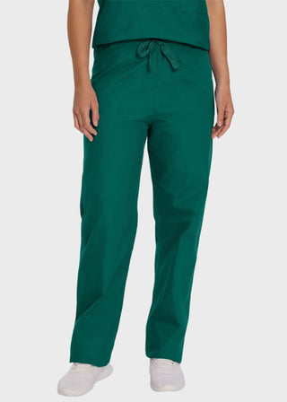 Landau Unisex Reversible Petite Drawstring Medical Scrub Pants