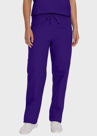 Landau Unisex Reversible Petite Drawstring Medical Scrub Pants