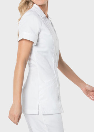 Landau Women Three Pocket Collared Student Nursing Scrub Top