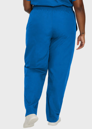 Landau Women Classic Fit Petite Elastic Waist Medical Scrub Pants