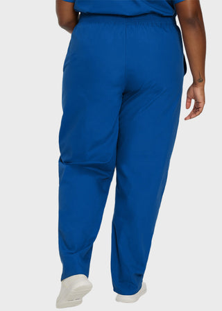 Landau Women Classic Fit Petite Elastic Waist Medical Scrub Pants
