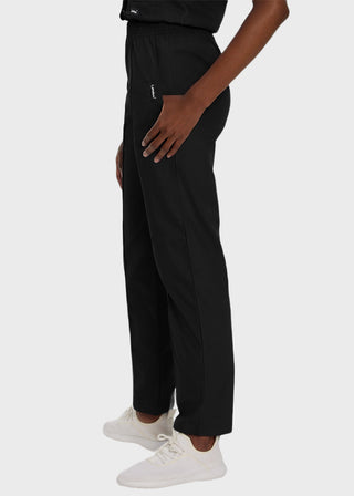 Landau Women Classic Fit Petite Elastic Waist Medical Scrub Pants