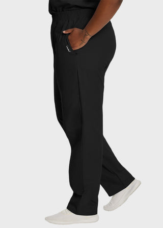 Landau Women Classic Fit Petite Elastic Waist Medical Scrub Pants