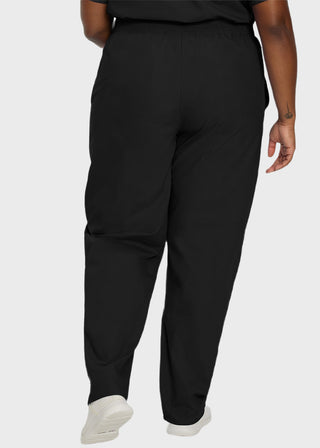 Landau Women Classic Fit Petite Elastic Waist Medical Scrub Pants
