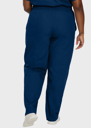 Landau Women Classic Fit Petite Elastic Waist Medical Scrub Pants