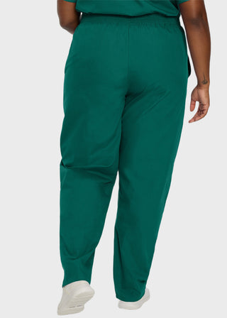Landau Women Classic Fit Petite Elastic Waist Medical Scrub Pants