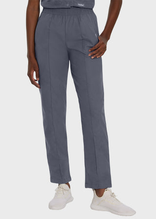 Landau Women Classic Fit Petite Elastic Waist Medical Scrub Pants