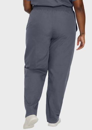 Landau Women Classic Fit Petite Elastic Waist Medical Scrub Pants
