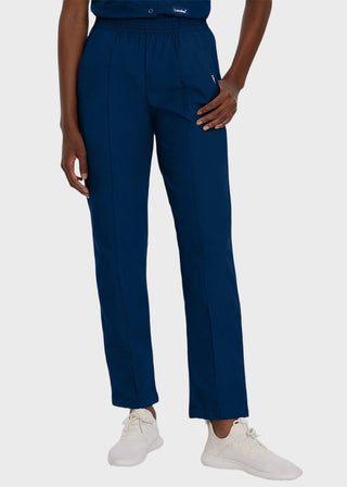 Landau Women Classic Fit Elastic Waist Tall Medical Scrub Pants
