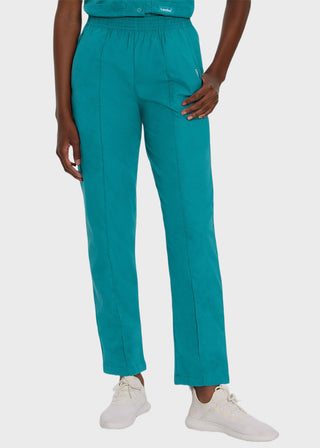 Landau Women Classic Fit Elastic Waist Tall Medical Scrub Pants