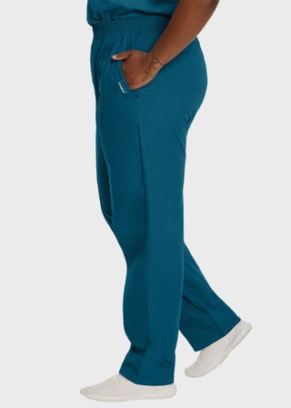 Landau Women Classic Fit Elastic Waist Tall Medical Scrub Pants