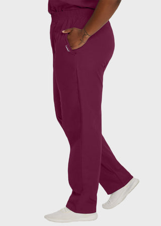 Landau Women Classic Fit Elastic Waist Tall Medical Scrub Pants