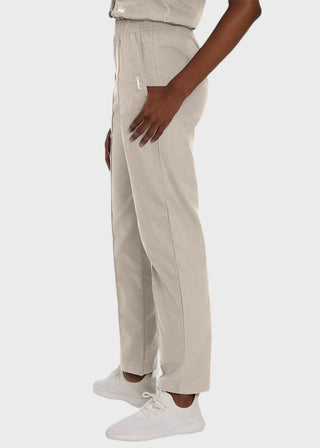 Landau Women Classic Fit Elastic Waist Tall Medical Scrub Pants