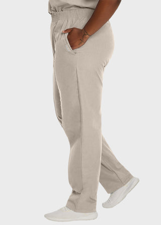 Landau Women Classic Fit Elastic Waist Tall Medical Scrub Pants