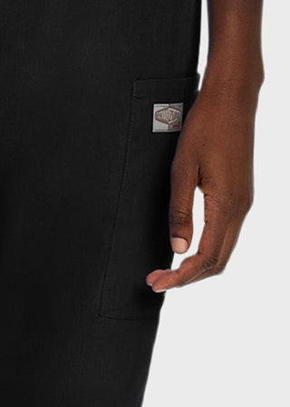 Landau Women Cargo Petite Elastic Waistband Scrub Pants